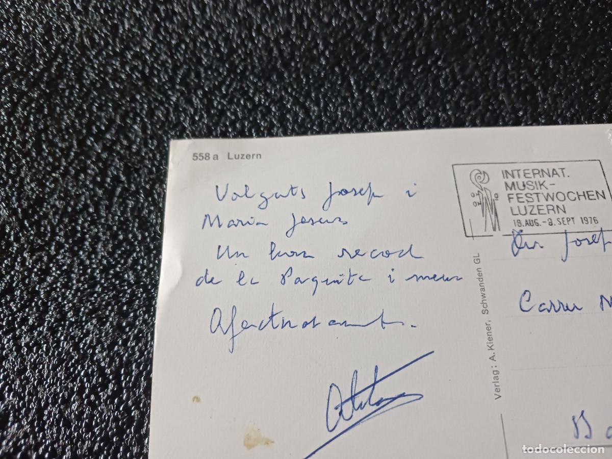 Postales: 558 a, luzern, circulada 1976 - Foto 2