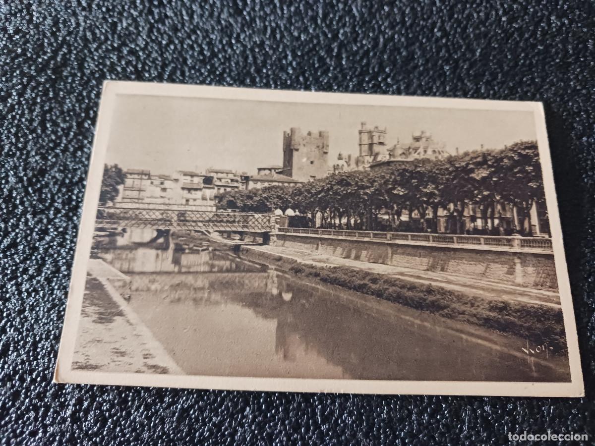 Cartes Postales: 472 la douce france, narbonne, le canal de la robine, ed. yvon