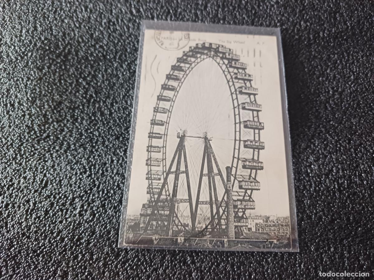 Postcards: 11 paris la grande roue, ed. cormault et papeghin, circulada 1920