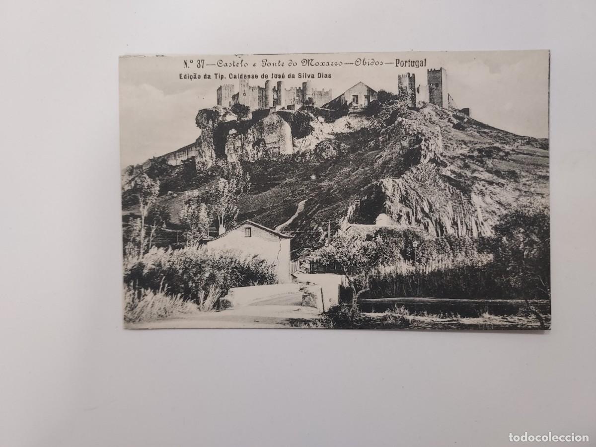 Postkarten: POSTAL PORTUGAL OBIDOS CASTELO E PONTE DO MOXARRO. SIN CIRCULAR. ANTIGUA