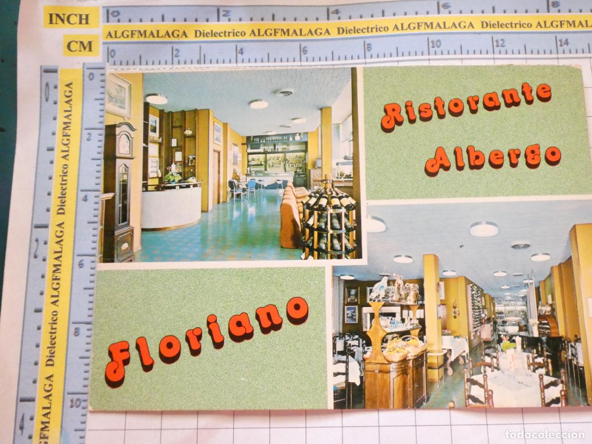 Cartes Postales: POSTAL DE ITALIA. RISTORANTE ALBERGO FLORIANO. 2533