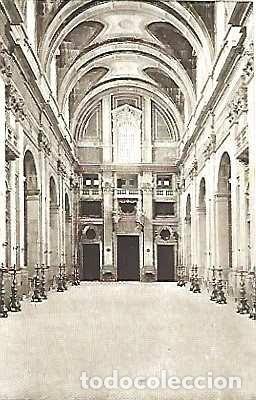 Postkarten: Portugal ** & Mafra, Entrada a la Bas&iacute;lica, Lado Interior, Ed. Comisi&oacute;n de Iniciativa Tur&iacute;stica (5)