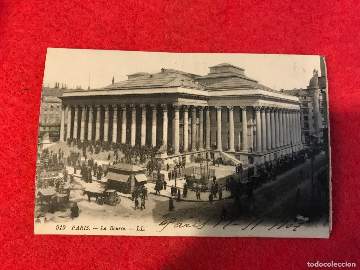 Postkarten: POSTAL. PARIS. LA BOURSE (POSTAL ESCRITA ) FRANCIA.