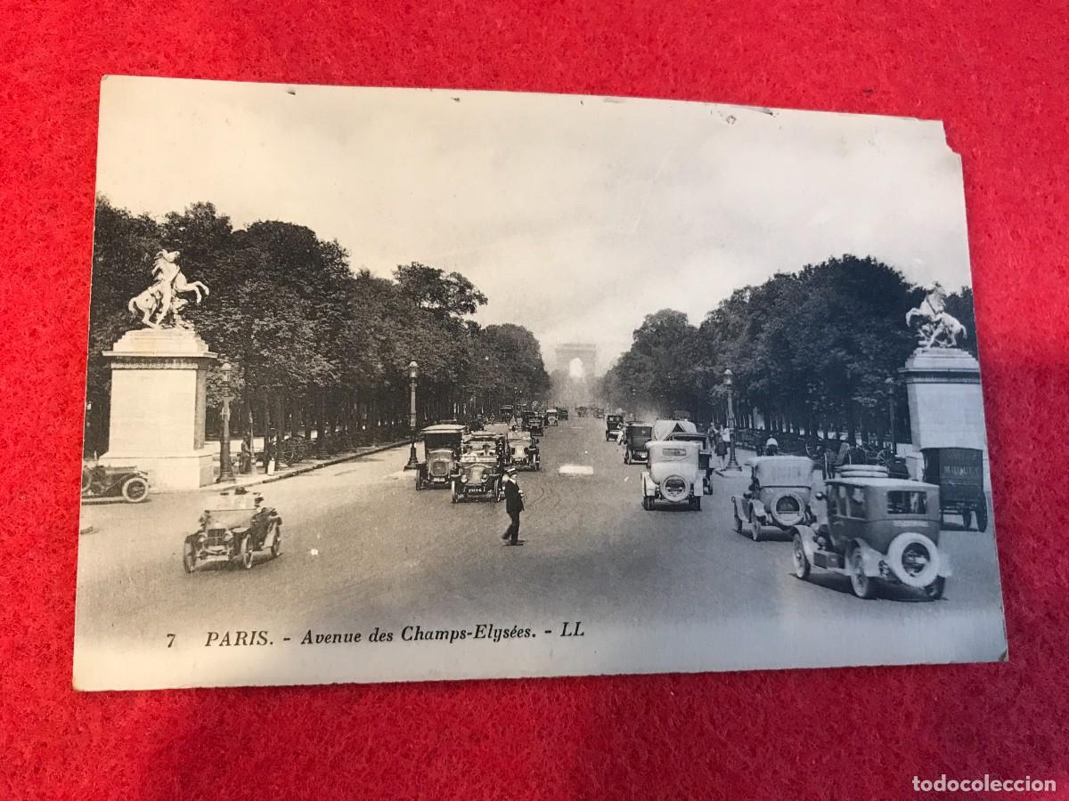 Postcards: POSTAL. PARIS. AVENUE DES CHAMPS-ELYS&Eacute;ES. (POSTAL NO ESCRITA ) FRANCIA