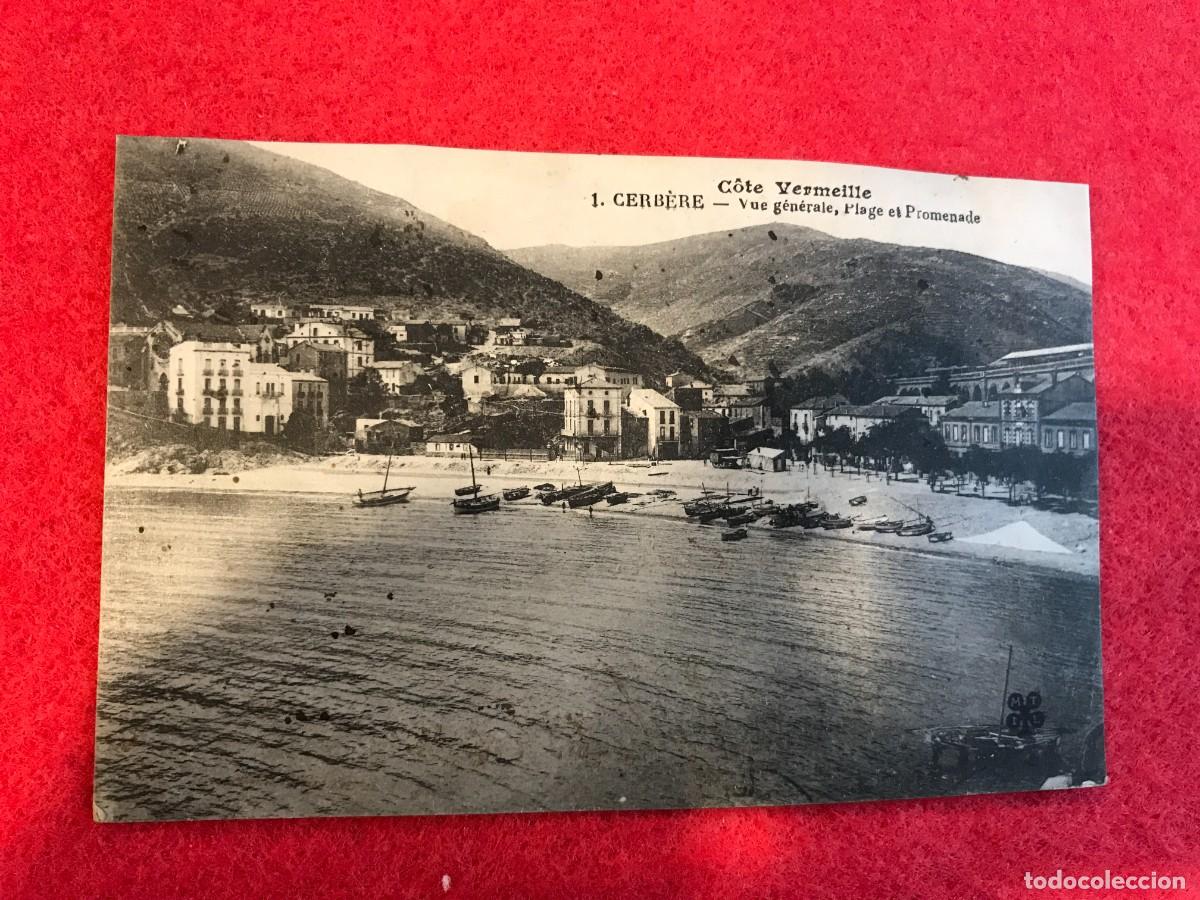 Postcards: POSTAL. CERB&Eacute;RE. COTE VERMEILLE. VUE G&Eacute;N&Eacute;RALE... (POSTAL ESCRITA) FRANCIA