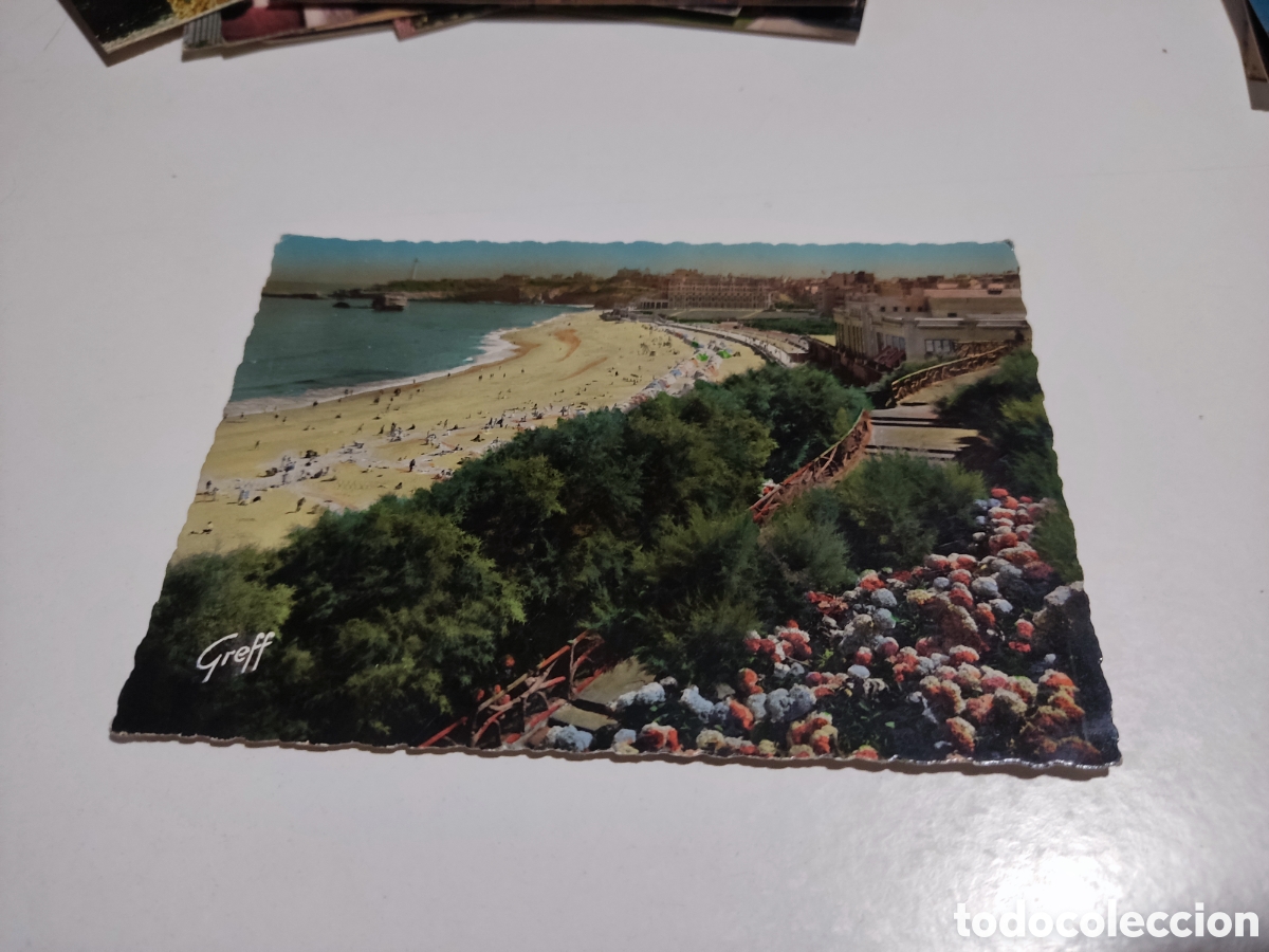 Postales: Postal Biarritz playa - Foto 1