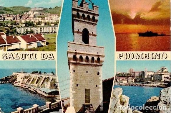 Postkarten: :::: PP511 - POSTAL - SALUTI DA PIOMBINO