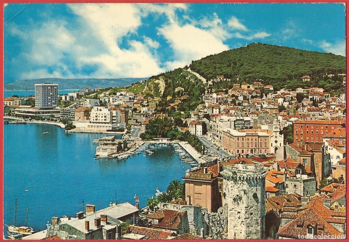 Postales: Croatia - Split : El puerto - Foto 1