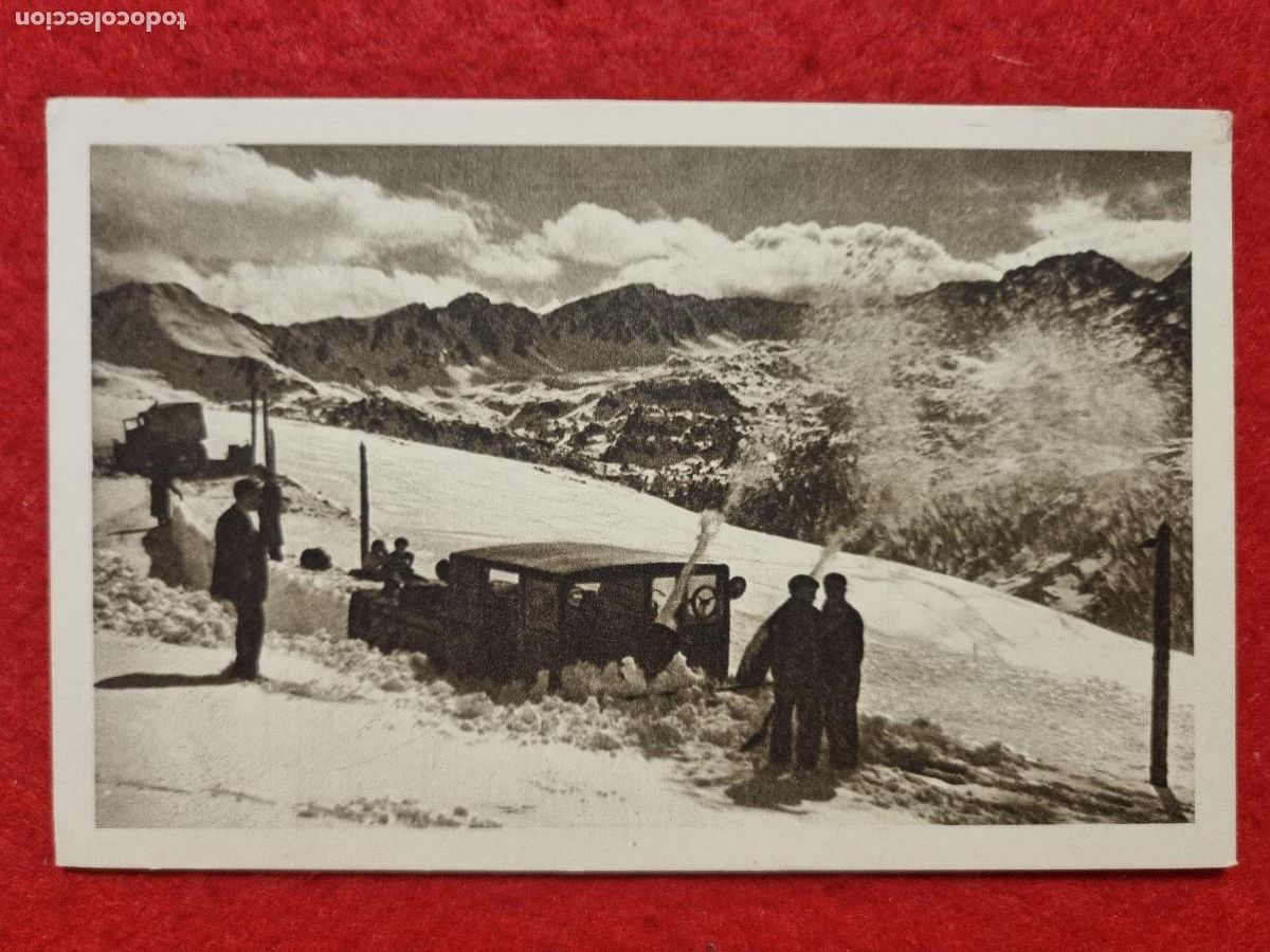 Postkarten: POSTAL ANTIGUA ANDORRA TURBINA CARRETERA DEL PONT ORIGINAL P1885