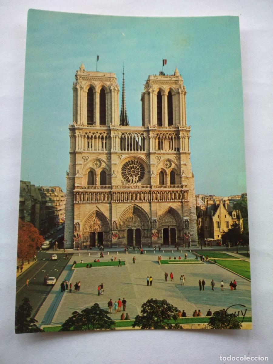 Postais: POSTAL -- CATEDRAL DE NOTRE-DAME -- PARIS - FRANCIA --