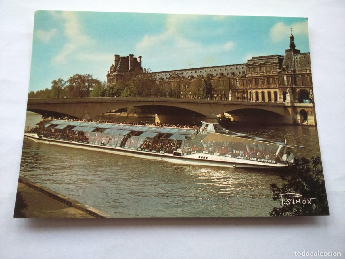 Postais: POSTAL -- LE PONT DU CARROUSEL SUR LA SEINE -- PARIS - FRANCIA --