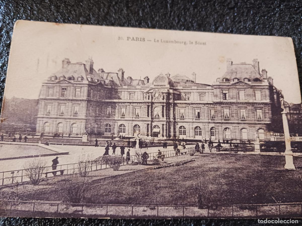 Cartes Postales: 30 paris le luxembourg, le senat, circulada
