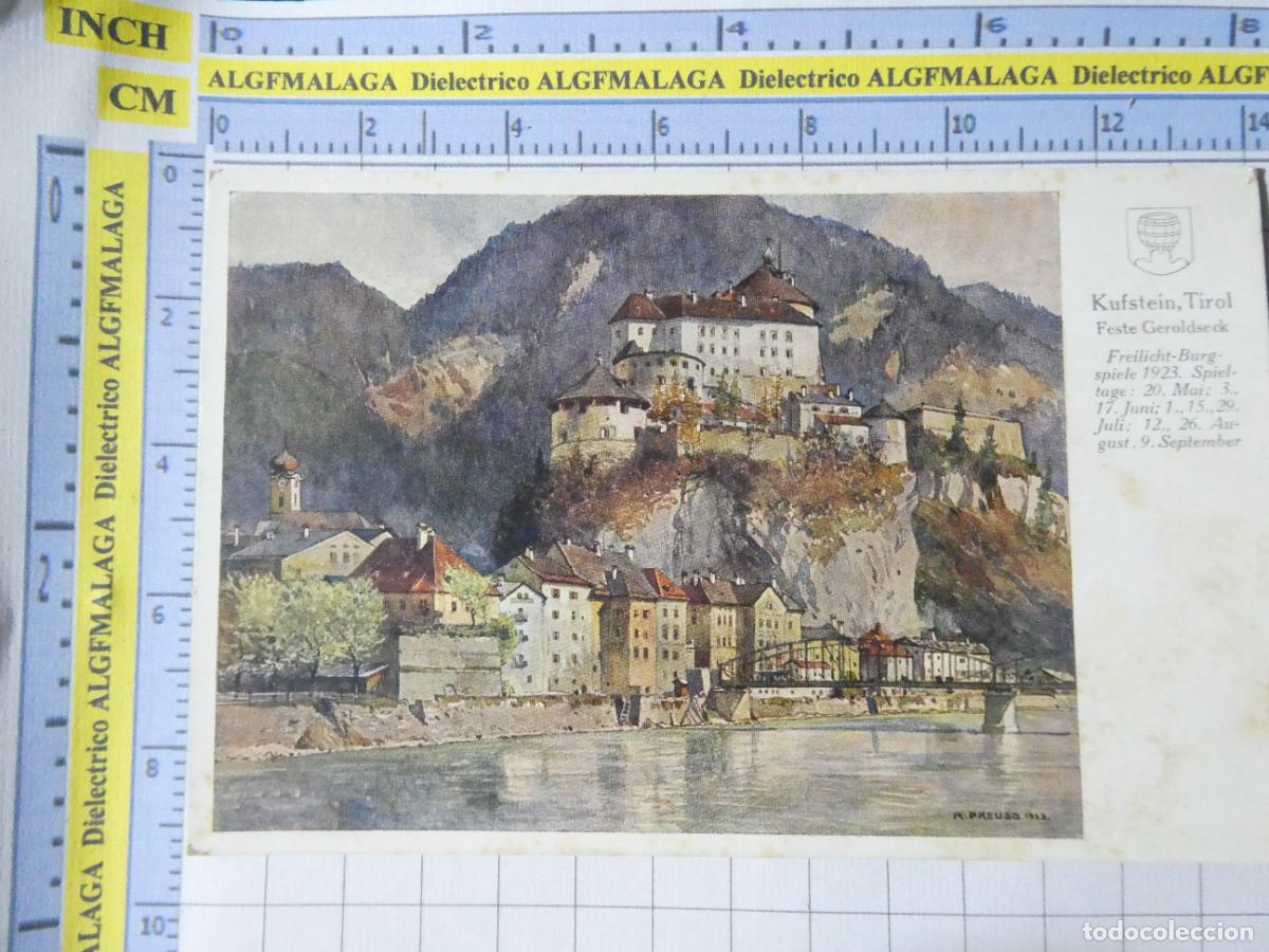 Postales: ANTIGUA POSTAL DE AUSTRIA. KUSTEIN TIROL. 1171