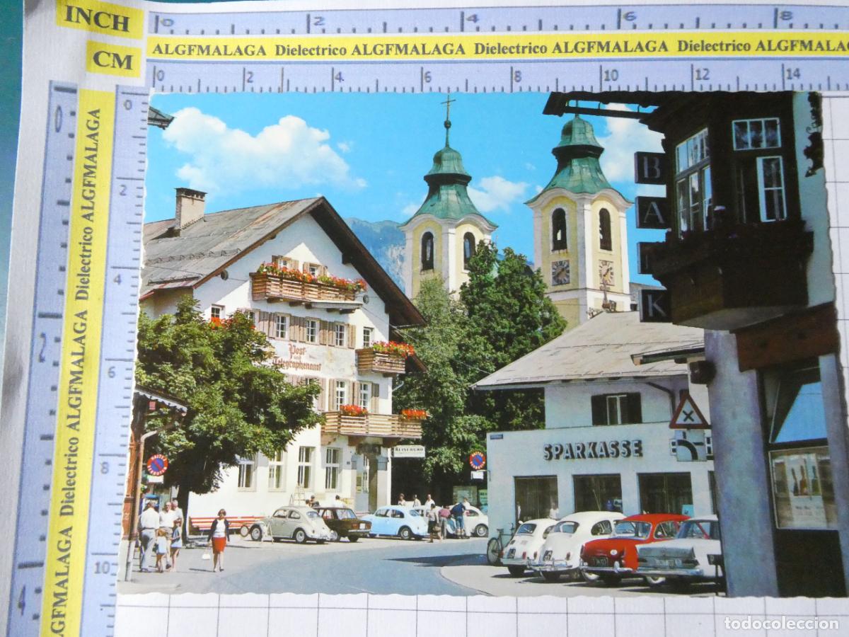 Postkarten: POSTAL DE AUSTRIA. TIROL ST JOHANN HAUPTPLATZ COCHES. 1191