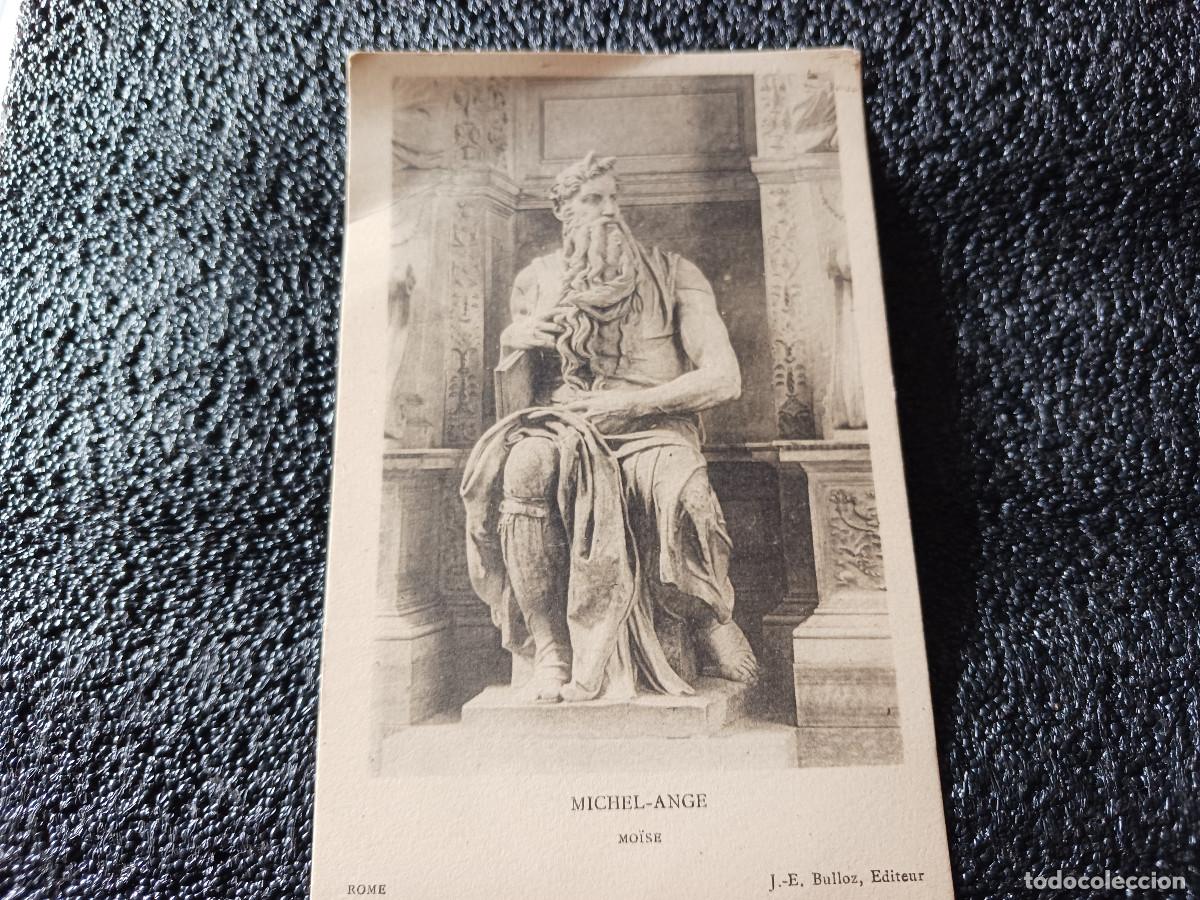 Cartes Postales: roma moises de michelagelo, ed. bulloz