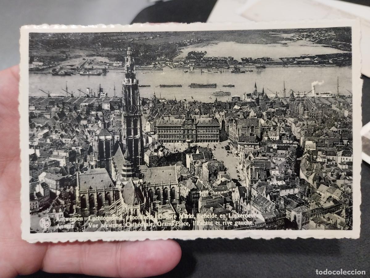 Postales: AMBERES 1953 POSTAL CIRCULADA ORIGINAL - Foto 1