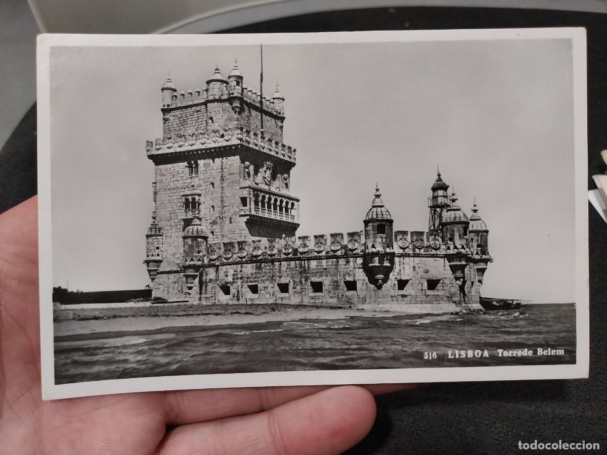 Postales: TORRE DE BELEM LISBOA POSTAL CIRCULADA 1954 - Foto 1