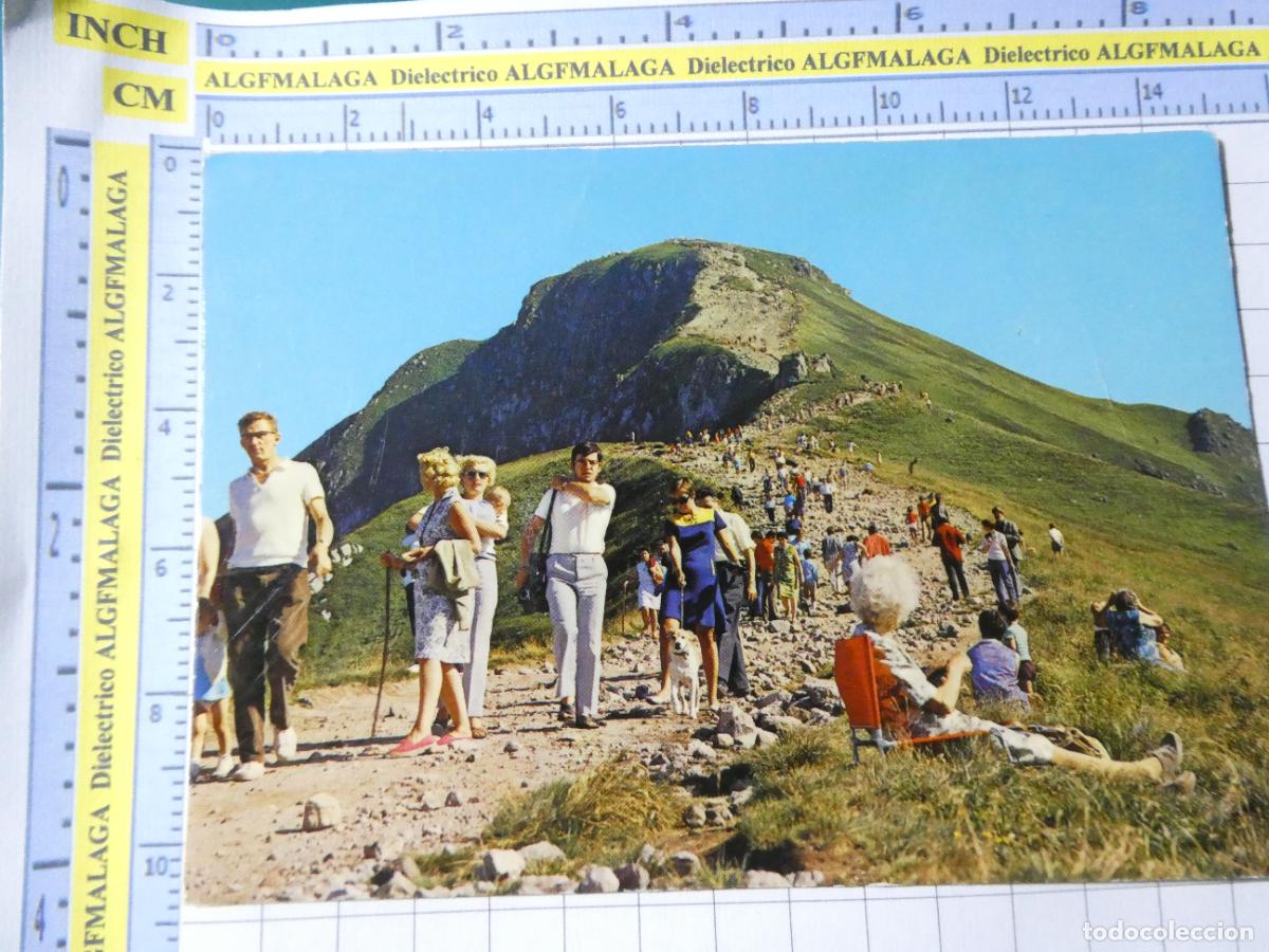 Postkarten: POSTAL DE FRANCIA. LE CANTAL, PUY MARY TURISTAS SENDERISTAS. 1137