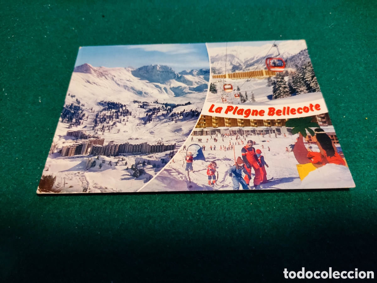 Postales: Postal La Plagne Bellecote, esqu&iacute;