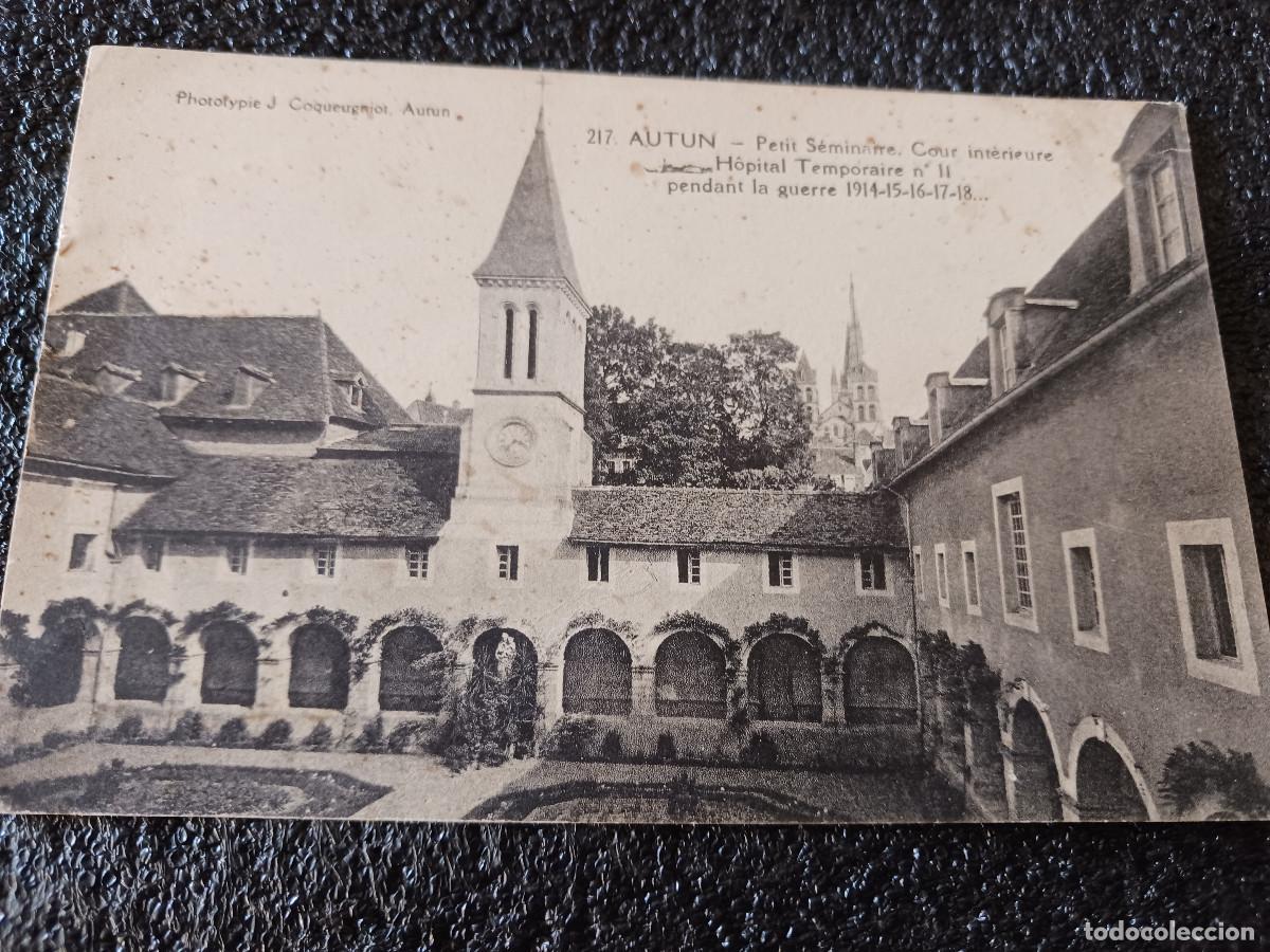 Cartes Postales: autun petit seminaire, escrita 1918