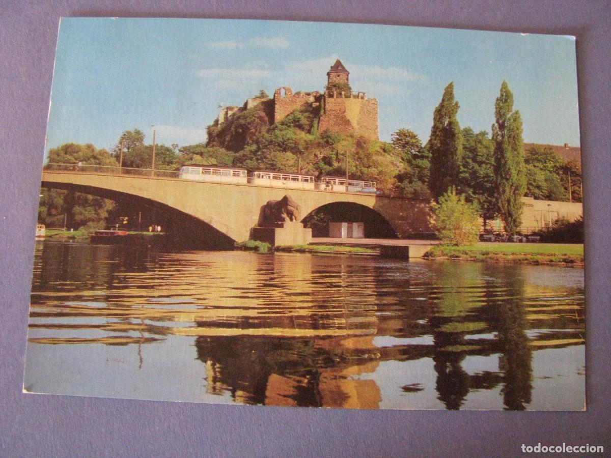 Postais: POSTAL DE RDA, ALEMANIA. HALLE. CIRCULADA 1982.