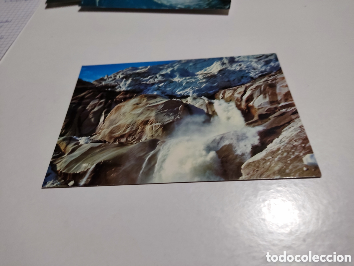 Postal glaciar rhonegletsche