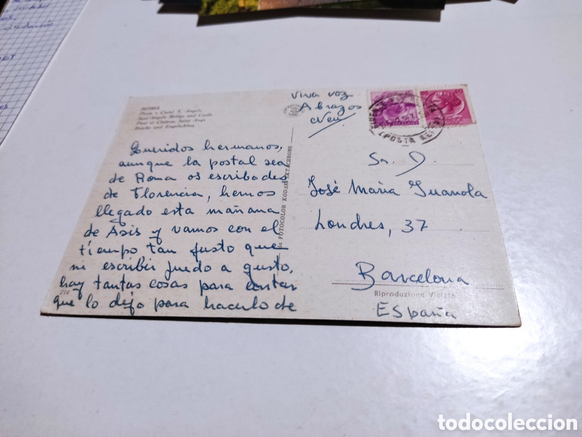 Postales: Postal Roma panorama - Foto 2