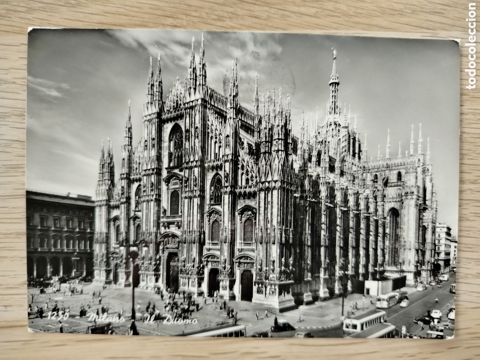 Postcards: POSTAL MIL&Aacute;N (ITALIA) Circulada 1955
