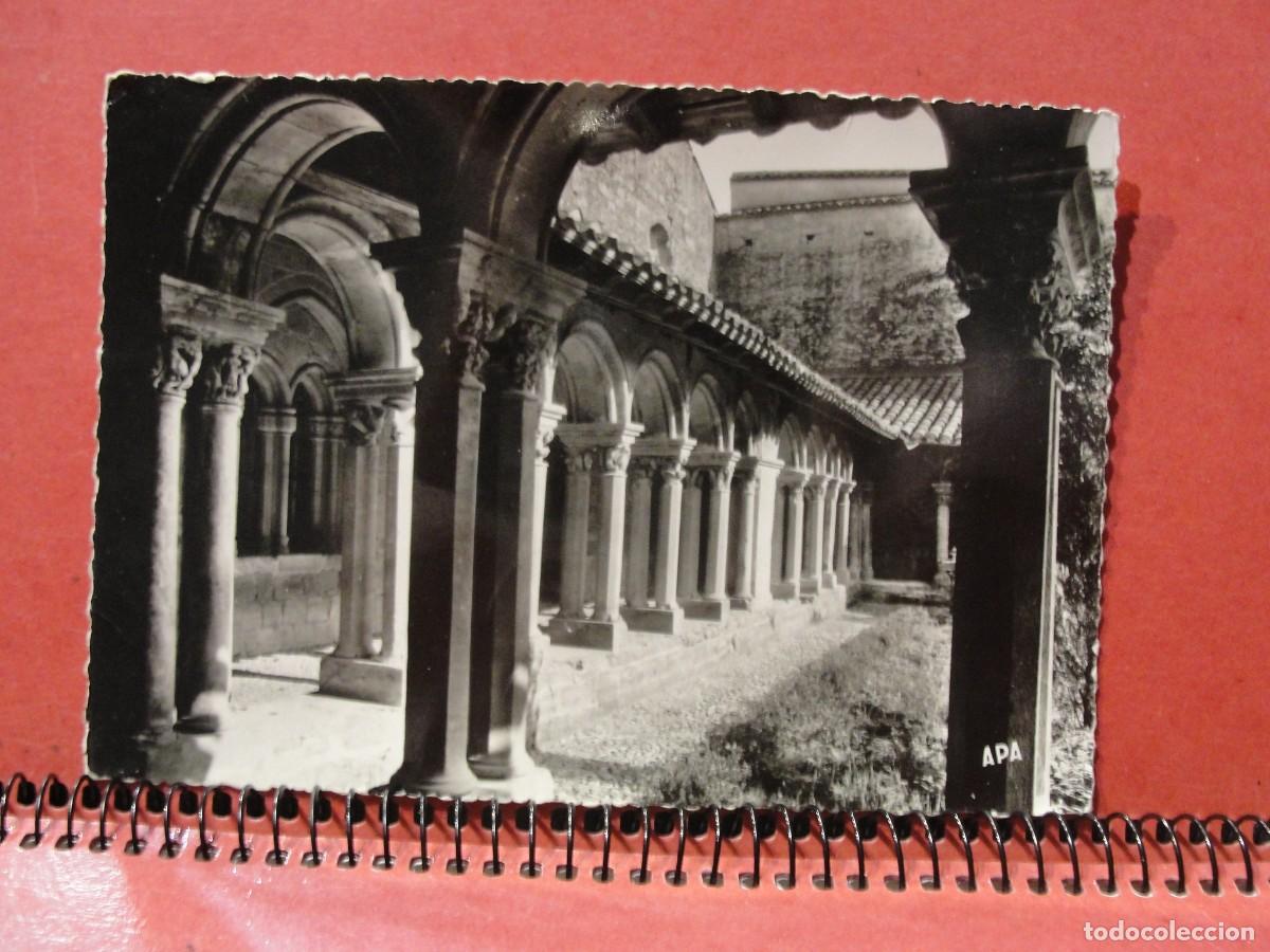 Postais: postal matasellada en 1966 - Saint-Papoul - Aude / le cloitre el claustro / occitania