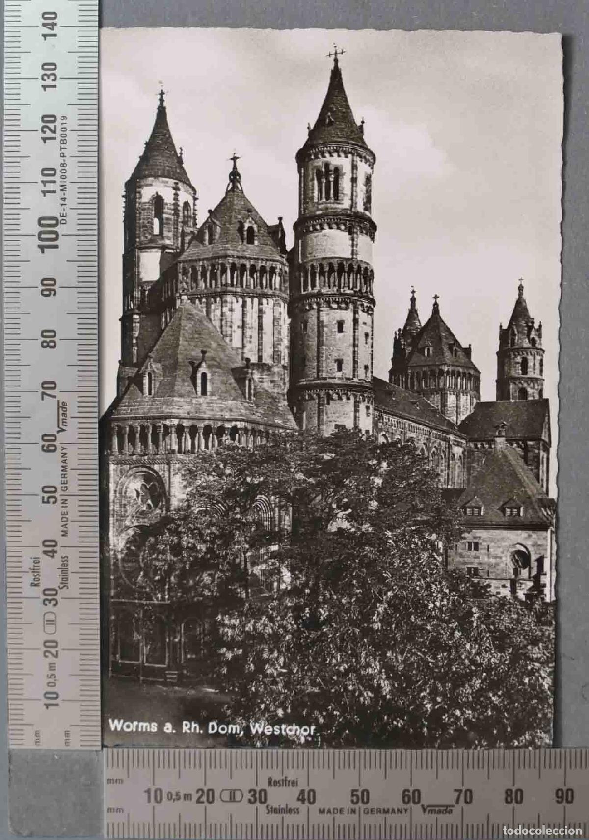 Postales: POSTAL. WORMS A RH DOM WESTCHOR - Foto 1