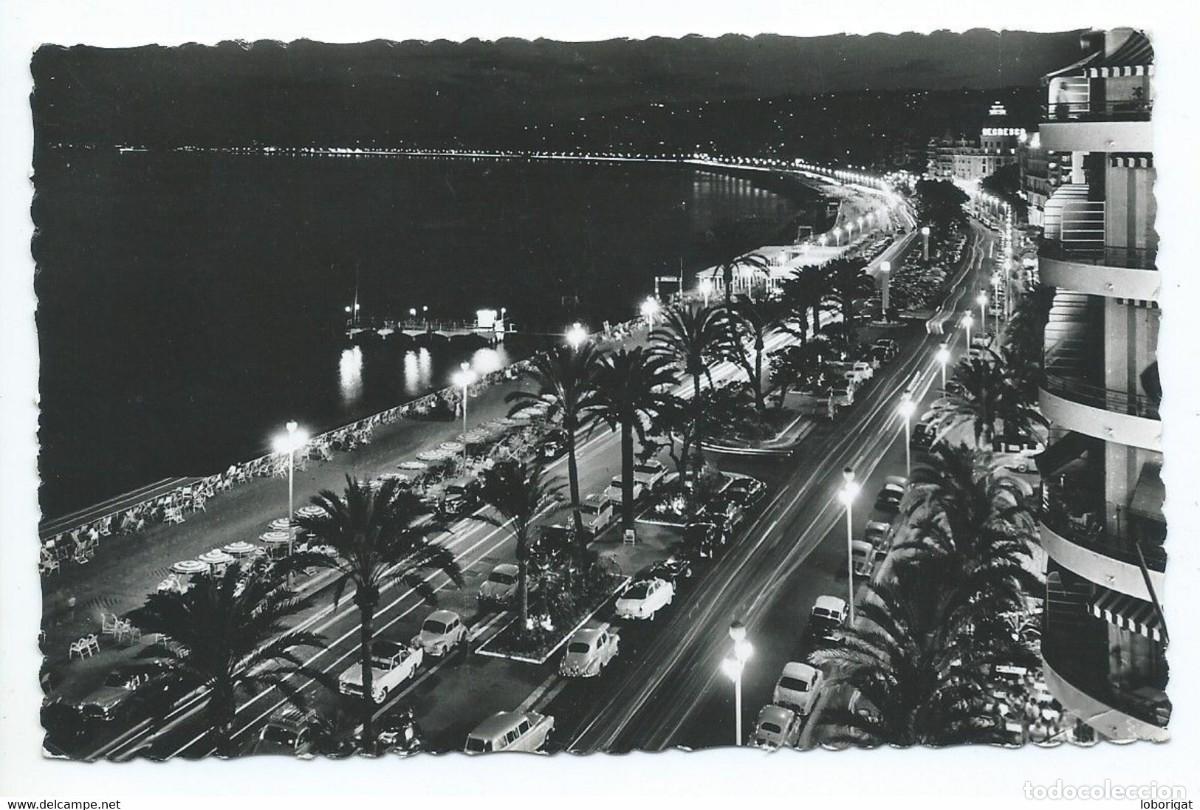 Postales: NICE LA NUIT.- NICE / FRANCIA - Foto 1