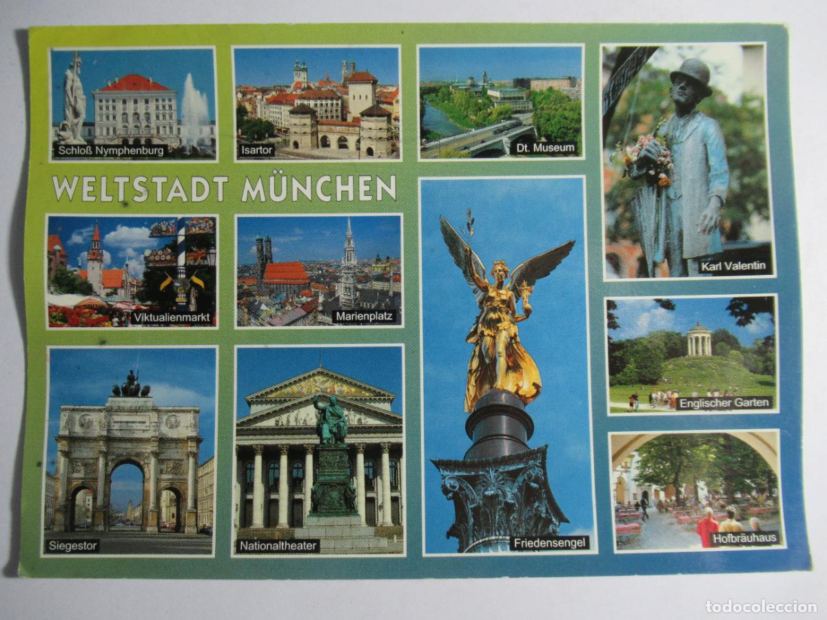 Postales: Weltstadt M&uuml;nchen - Escrita - Foto 1