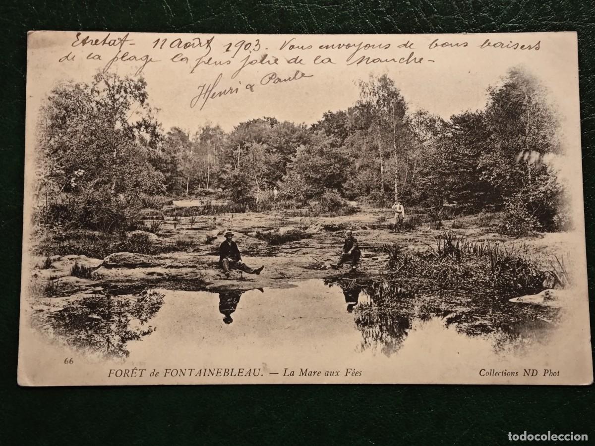 Postales: Postal de Francia Foret de Fontainebleau