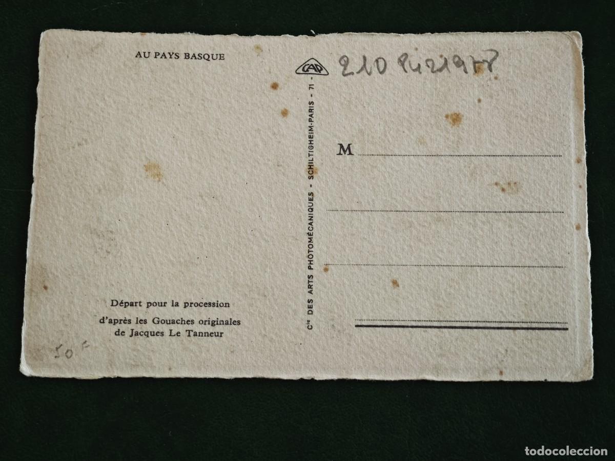 Postales: Postal de Francia Jascques - Foto 2
