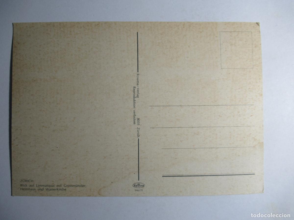 Postales: Postal Z&uuml;rich - S/C. - Foto 2