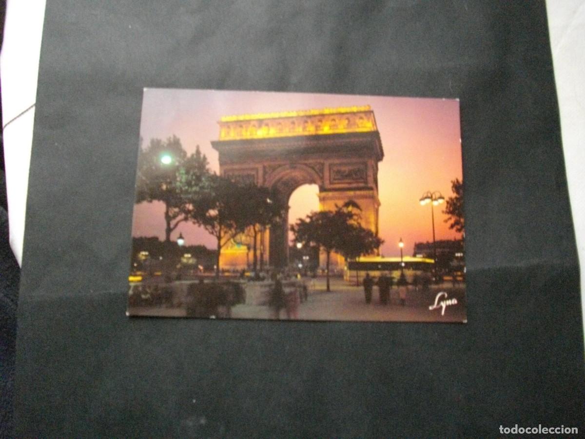 Cartes Postales: POSTAL DE PARIS ARCO DEL TRIUNFO ILUMINADO - BONITAS VISTAS - LA DE LA FOTO VER TODAS MIS POSTALES