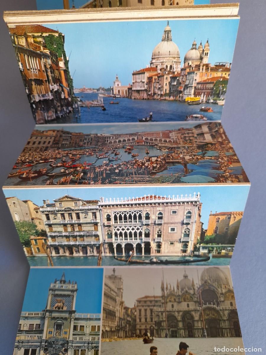 Postales: acordeon 22 fotos de venecia - italia, a&ntilde;os 60/70 aprox (7x15cm aprox)