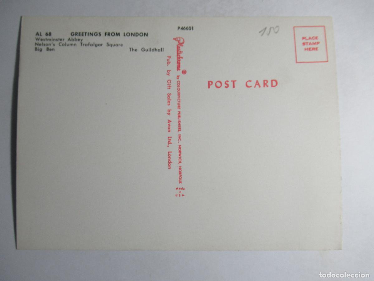 Postales: London - Greetings from... - Foto 2