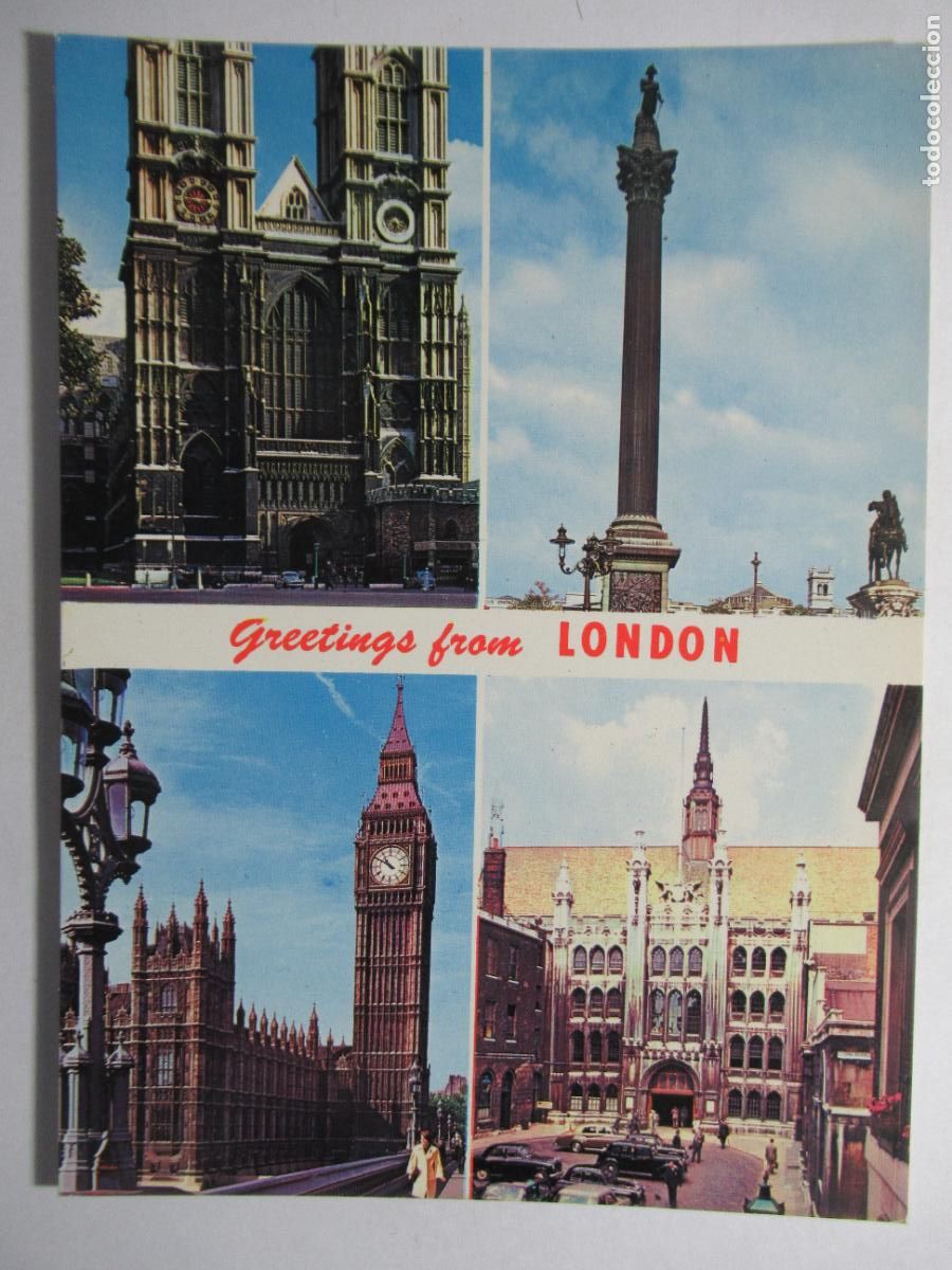 Postales: London - Greetings from... - Foto 1
