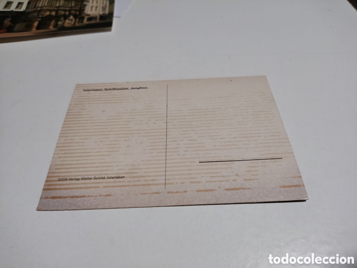 Postales: Postal interlaken barco - Foto 2