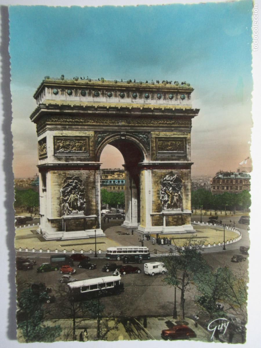 Postales: Paris - lArc de Triomphe - Foto 1