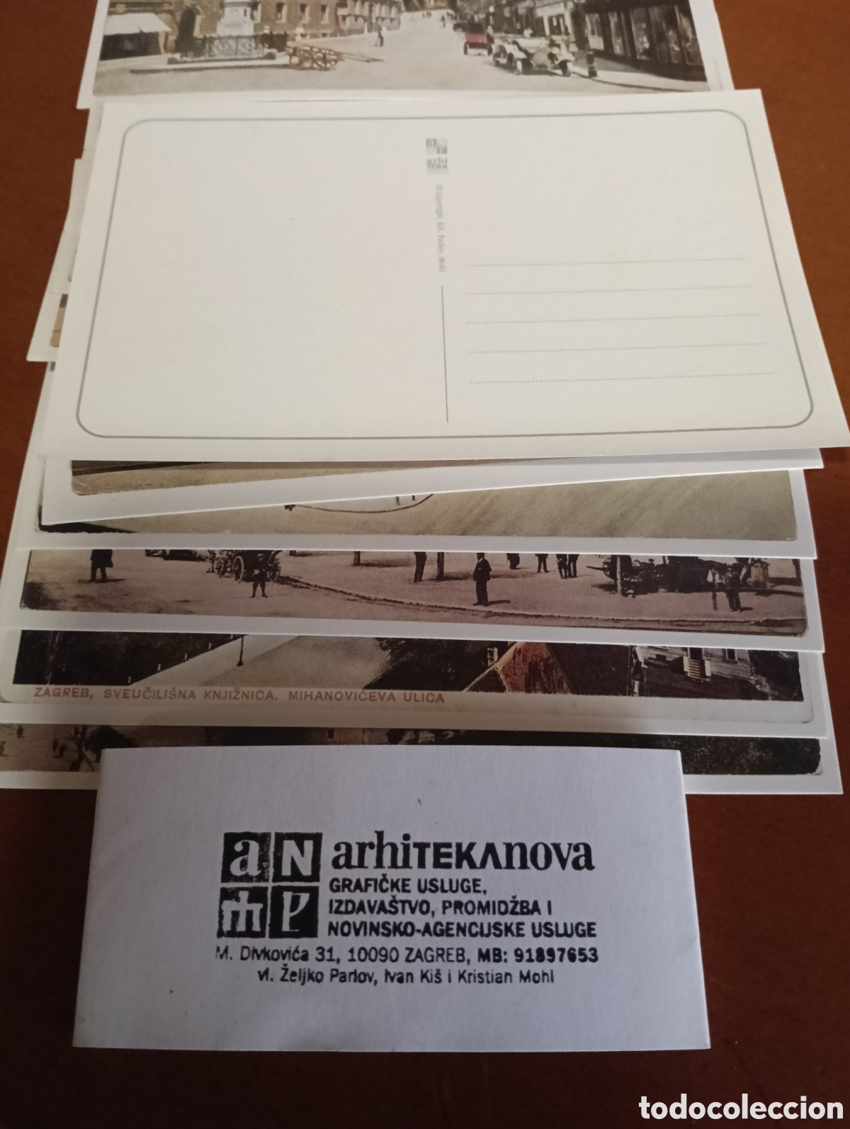 Postales: Lote de 11 postales de Zagreb - Foto 2