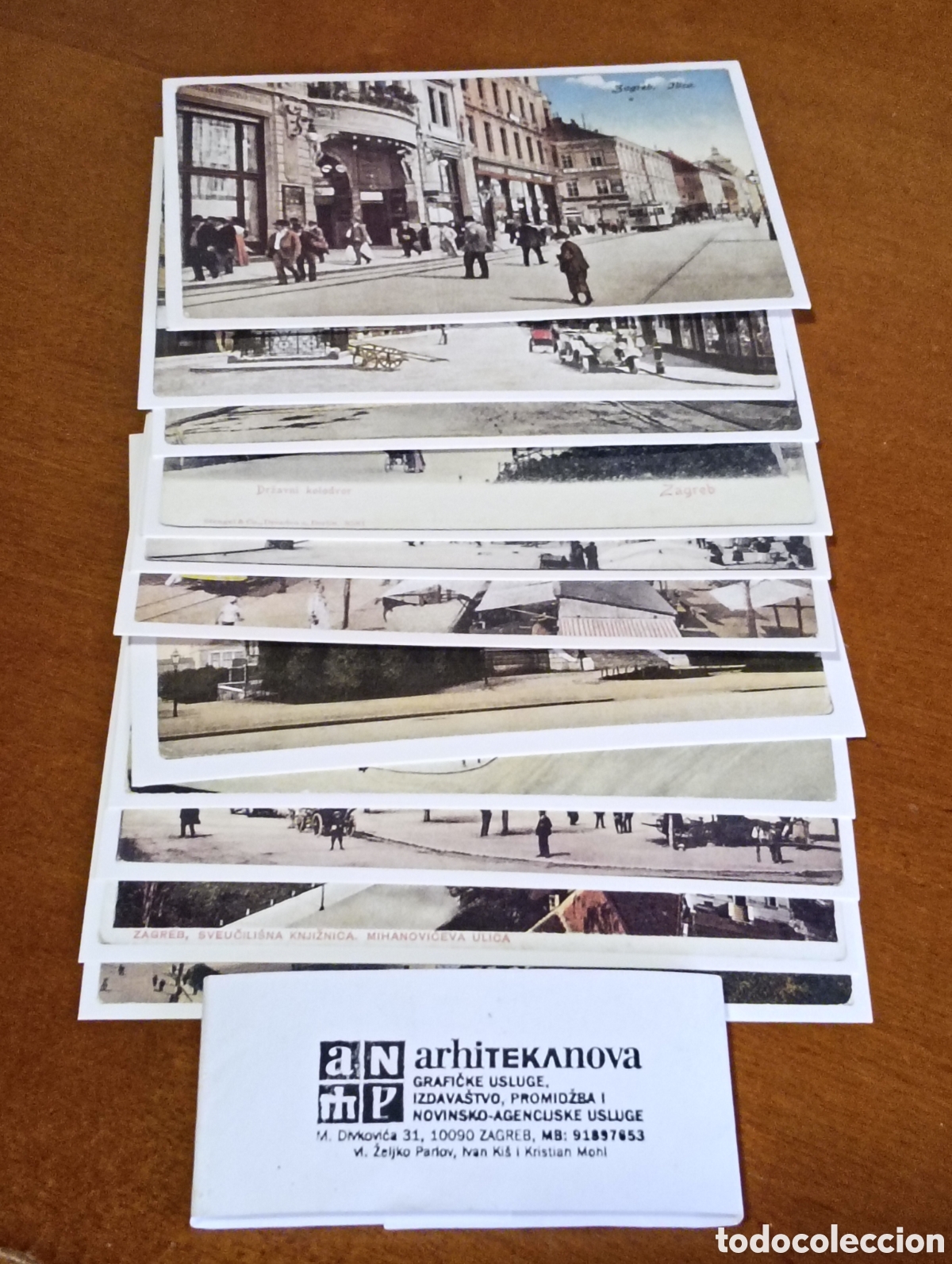 Postales: Lote de 11 postales de Zagreb - Foto 1