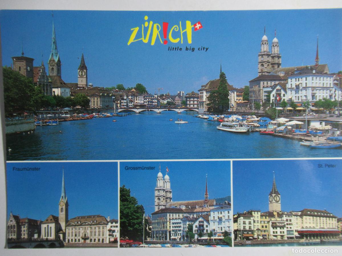Postales: Z&uuml;rich mit Limmat S/C - Foto 1