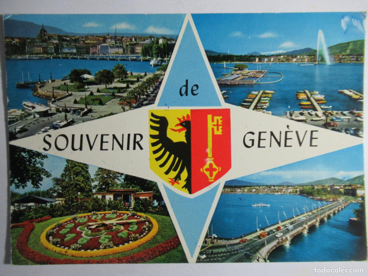 Postales: Gen&egrave;ve - Diversos aspectos - Foto 1