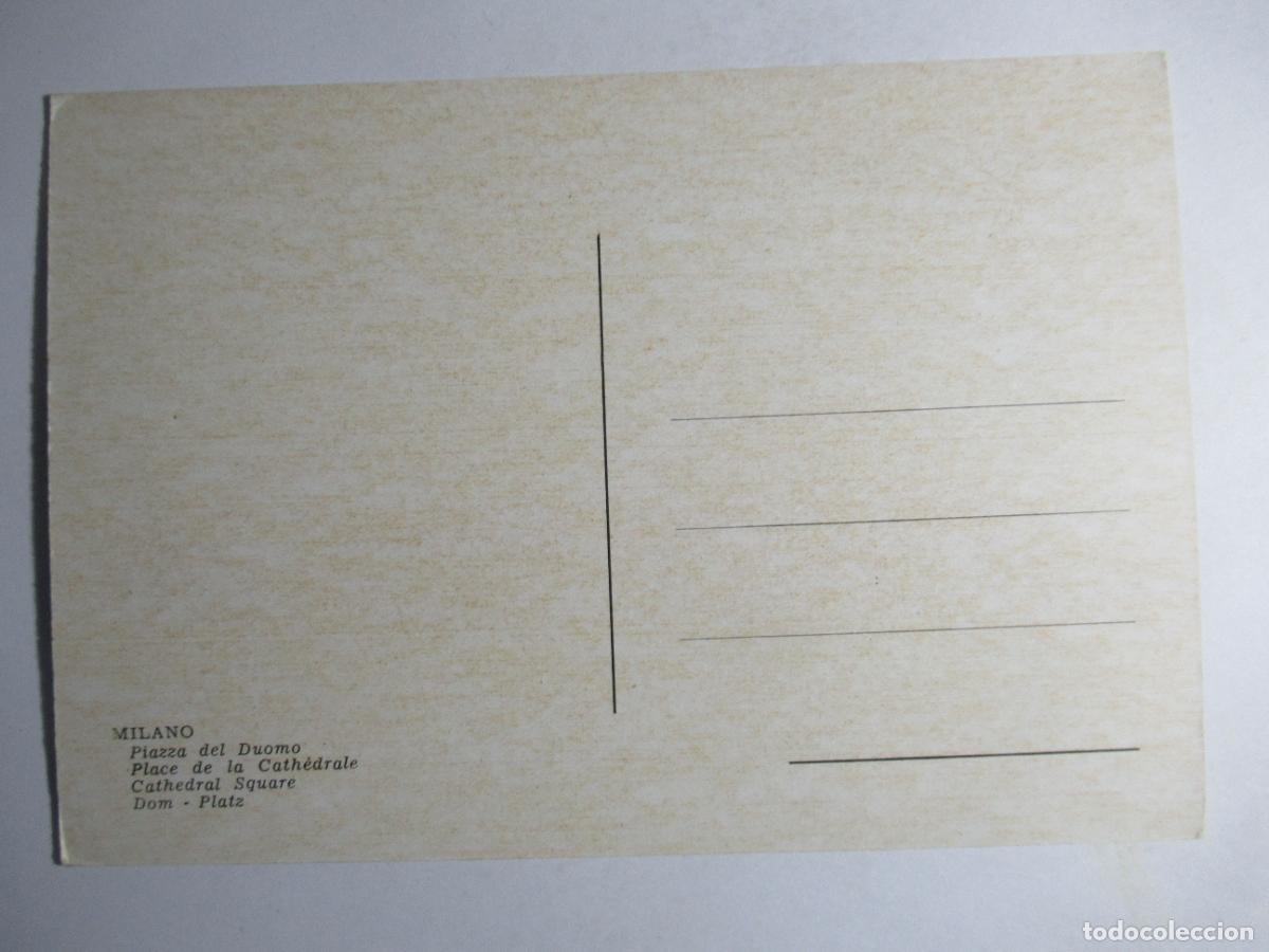 Postales: Milano - Piazza del Duomo - Foto 2