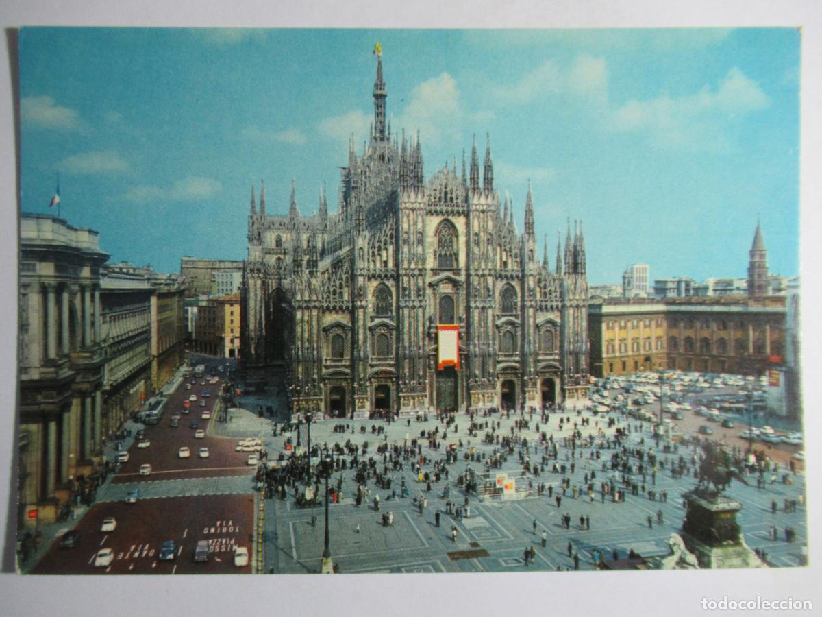Postales: Milano - Piazza del Duomo - Foto 1