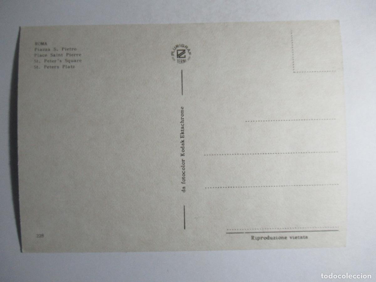 Postales: Roma - Piazza S. Pietro - Foto 2