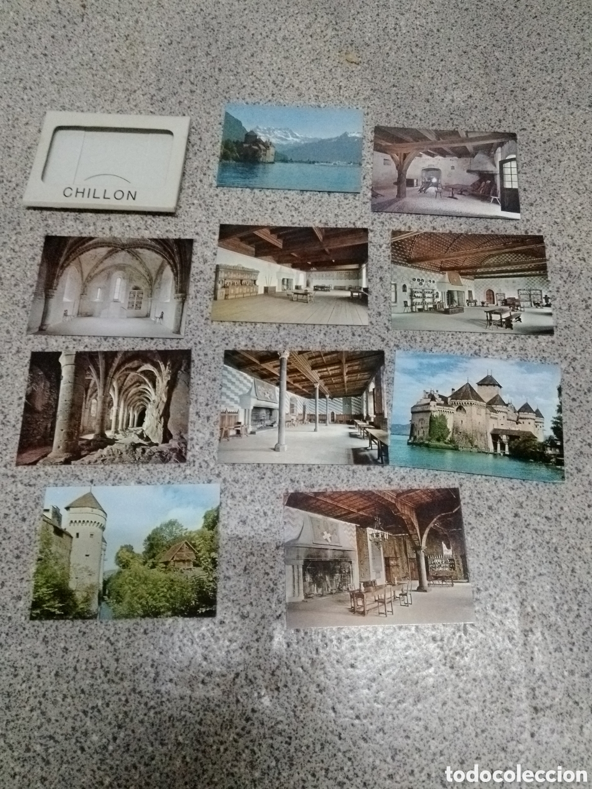 Postales: 10 postales Chillon Suiza - Foto 1