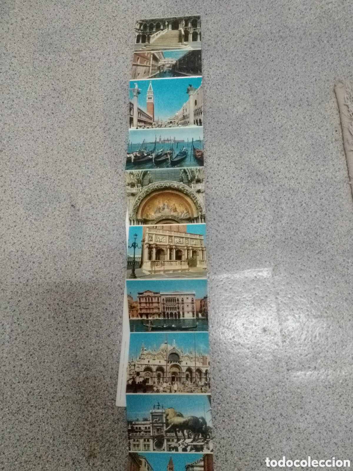 Postales: 27 postales acordeon Venezia - Foto 2